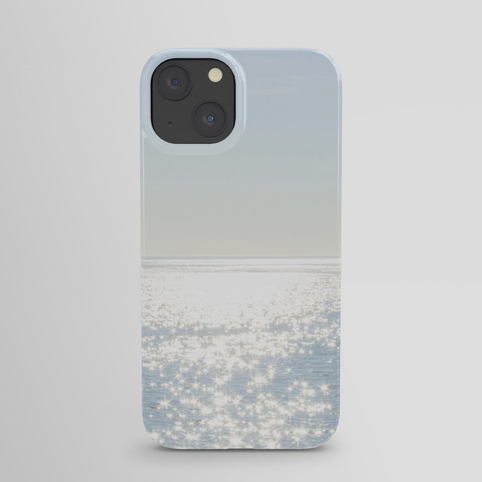 Electric Blue Ocean iPhone Case
