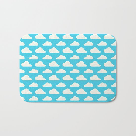 Fluffy clouds Bath Mat