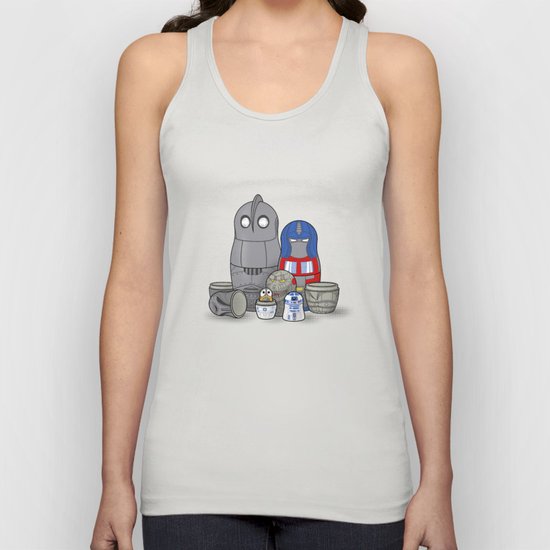 Nesting bots Unisex Tank Top