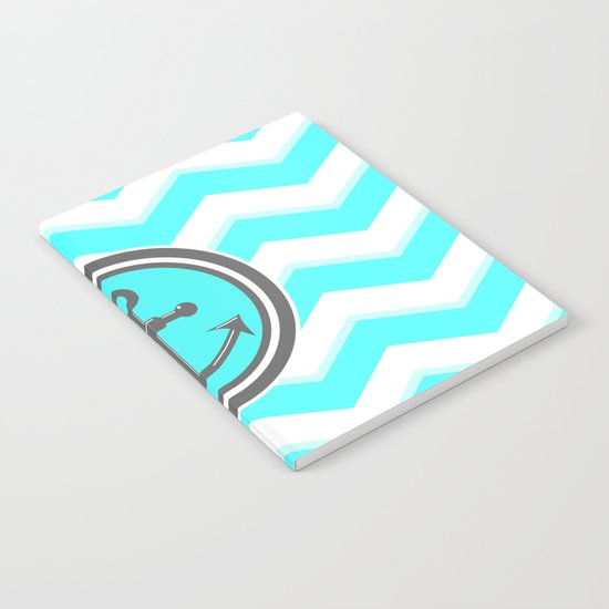 Chevron Anchor Notebook