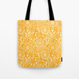 Saffron Coneflowers Tote Bag