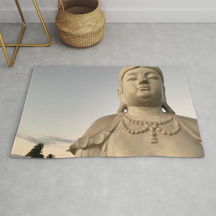 Big Buddha by Mandy Ramsey, Soul Happy Art Rug