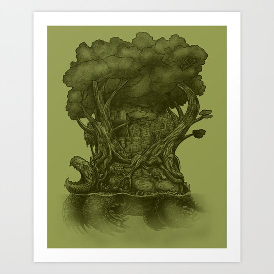 Atlas Art Print