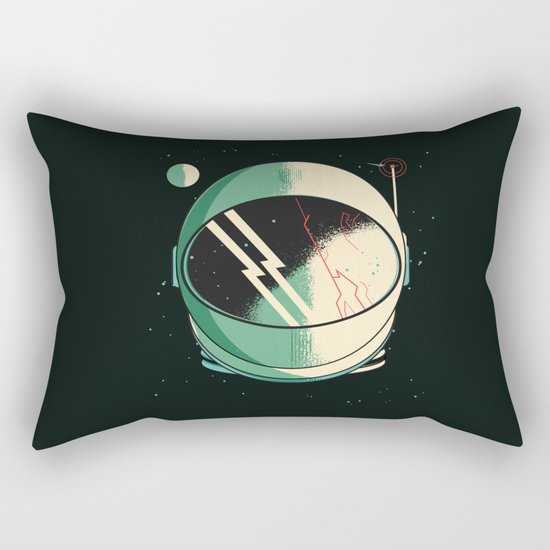 Death of an Astronaut Rectangular Pillow