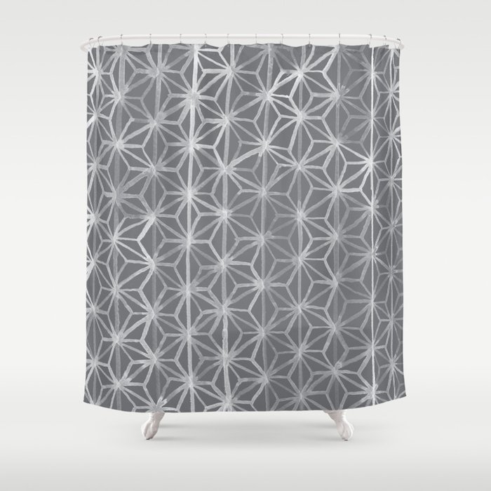 Japanese Tie Dye In Pebble Shower Curtain By Goodnightgracie Society6 Japanese Tie Dye In Pebble Shower Curtain