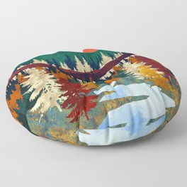 Valley Stream Floor Pillow