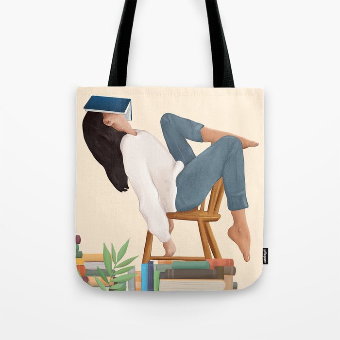 Tote bag for top laptop and books