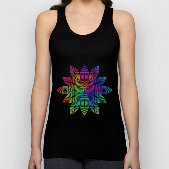 Flower Unisex Tank Top
