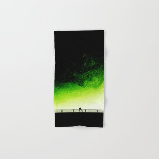 Toxic bicycle Hand & Bath Towel