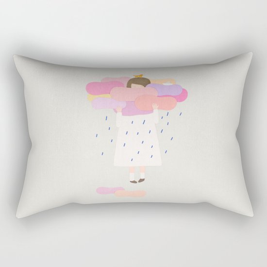 The sweet clouds Rectangular Pillow