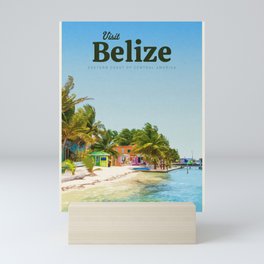Visit Belize  Mini Art Print