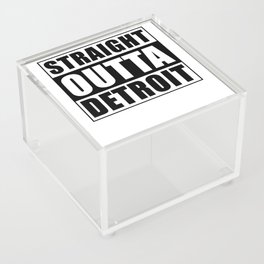 Straight Outta Detroit Acrylic Box