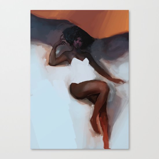 Chocolat Canvas Print