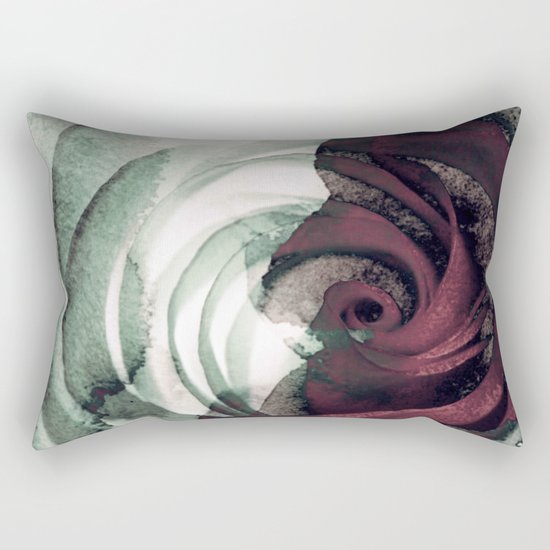 ribbon rose Rectangular Pillow