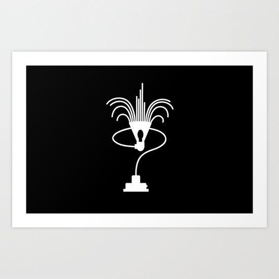Lamp Art Print