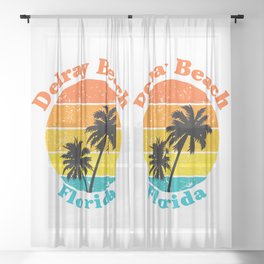 Delray Beach Sheer Curtain