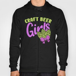Beer Lover Girl Woman Craft Brewery Craft Beers Hoody