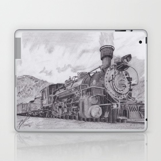 Durango and Silverton Steam Engine Laptop & iPad Skin