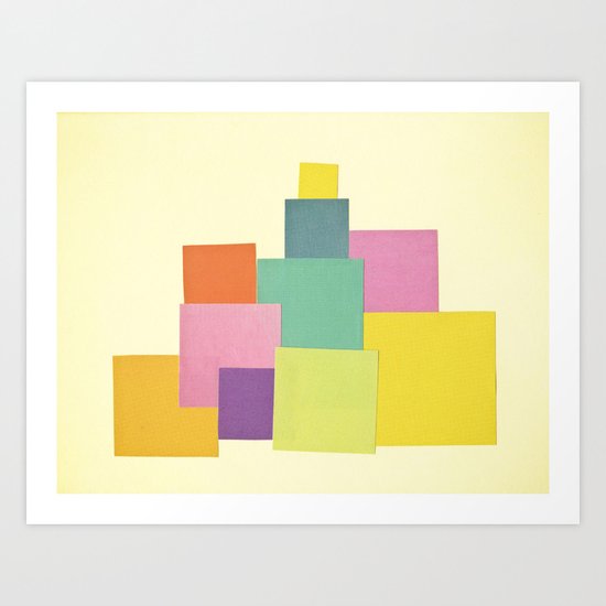 Patchwork Art Print