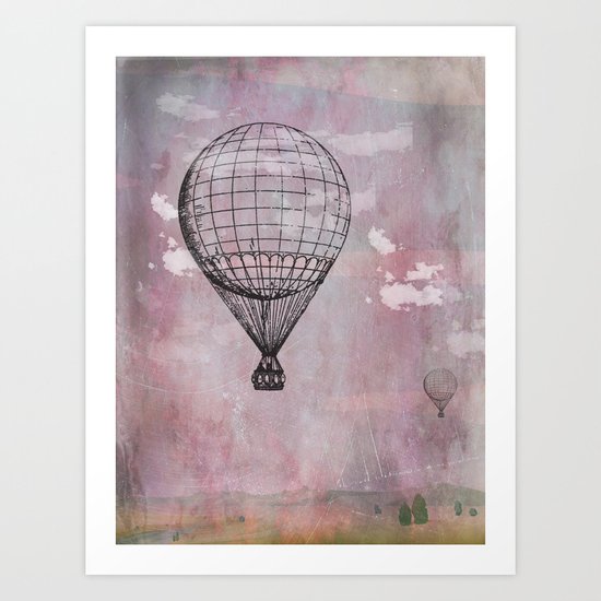Air balloon Art Print