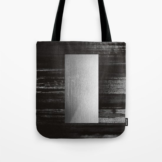 silver Tote Bag
