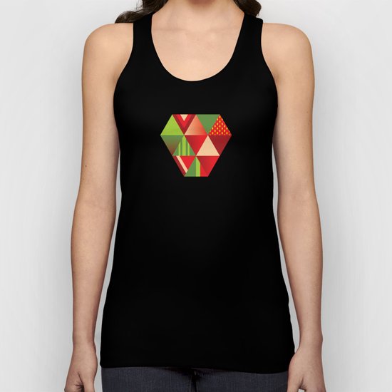strawberry Unisex Tank Top