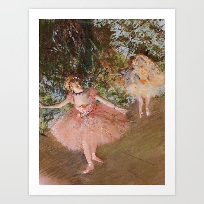 Dancer On Stage By Edgar Degas | Reproduction | Famous French Painter Art Print