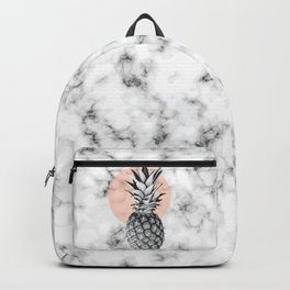 Marble Pineapple 053 Backpack