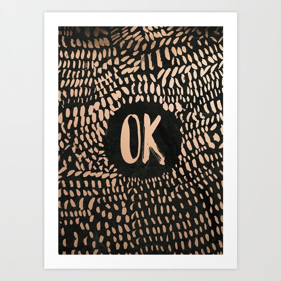 OK Art Print