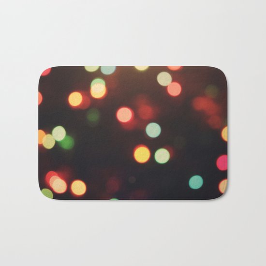 Christmas Lights Bath Mat