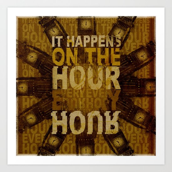 It happens! Art Print
