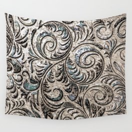Scroll Tile 1 Wall Tapestry