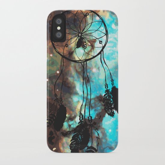 Dreamcatcher (blue) iPhone Case