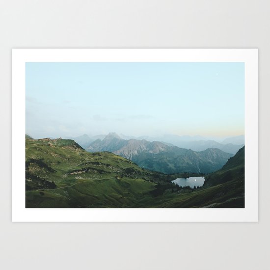 Abyssal landscape photography Art Print