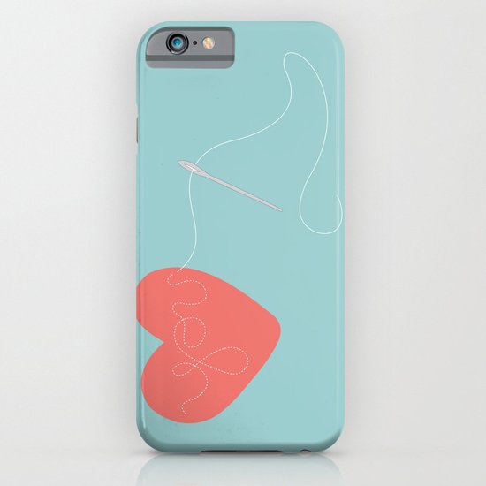 Stitched Heart iPhone & iPod Case