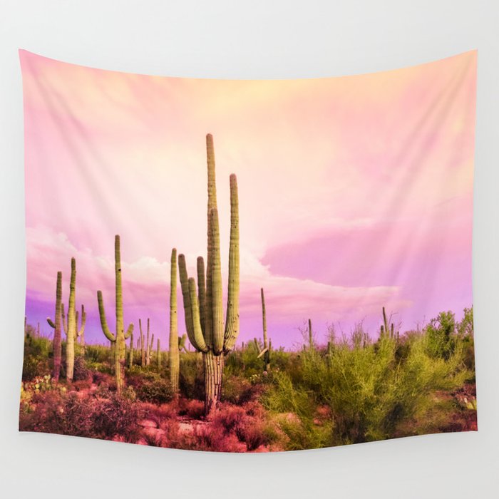 Desert deals cactus tapestry