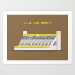 Golden Mile Complex, Singapore [Building Singapore] Art Print