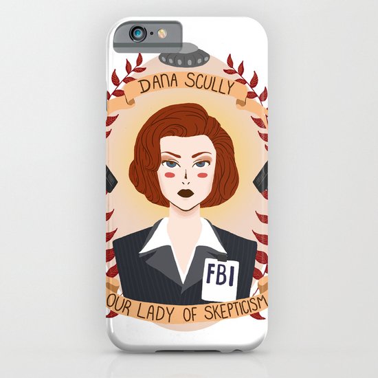 Dana Scully iPhone & iPod Case