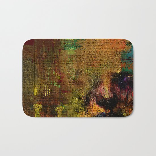 The last letter Bath Mat