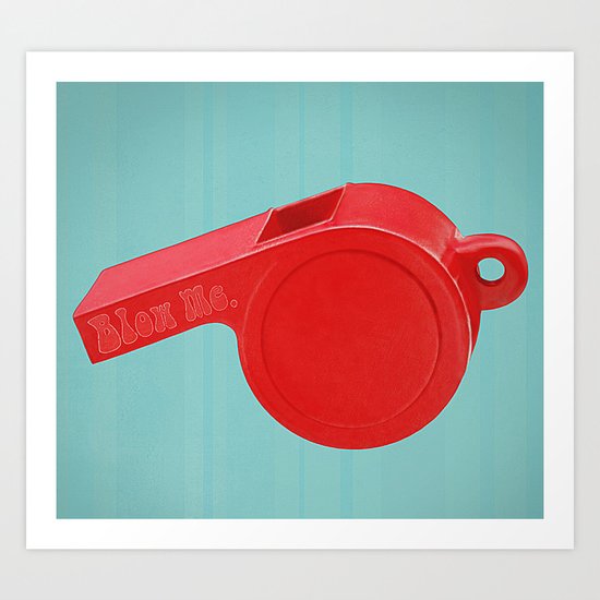 Dirty mind? Art Print