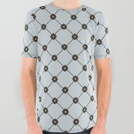 Disks in parallel lines All Over Graphic Tee