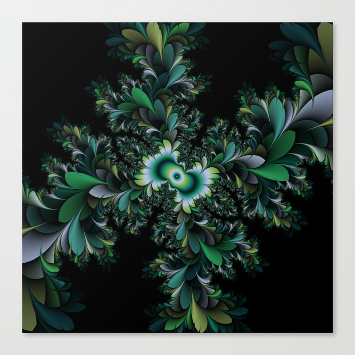 Leafy greens Canvas Print