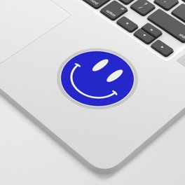 Smiley Blues Sticker