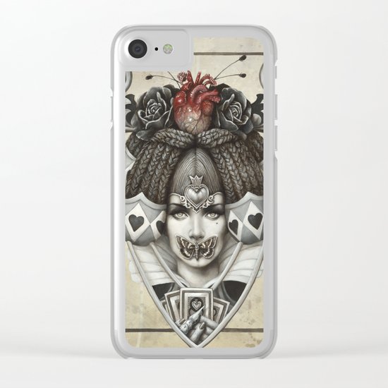 La reine rouge Clear iPhone Case