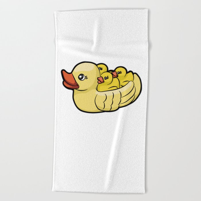 Hy Bathing Duck Bath Tub Rubber Duckie Beach Towel By Moonpie90 Society6 Bath Tub Rubber Duck Duckie Beach Towel