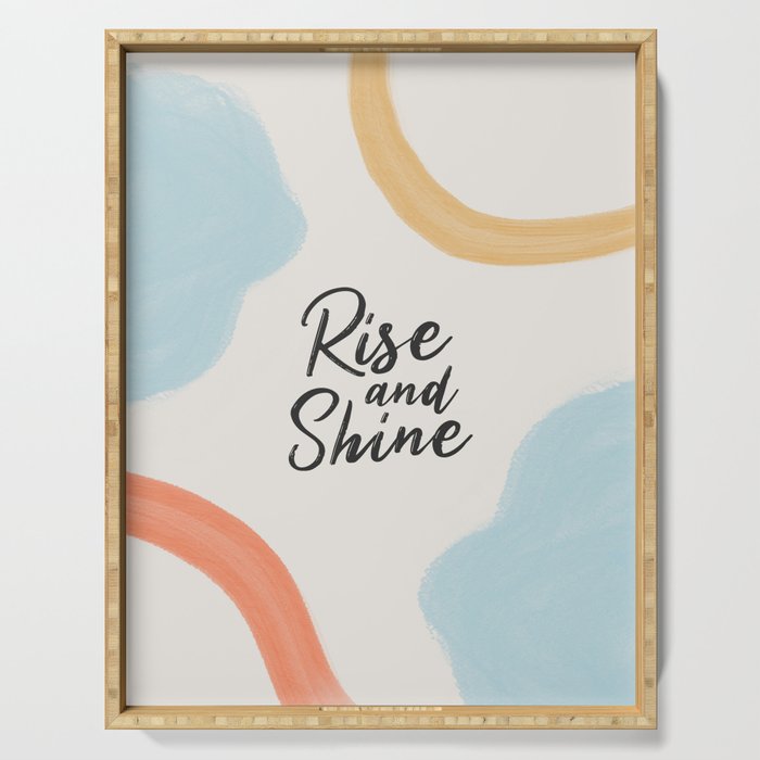 Rise and Shine Serving Tray