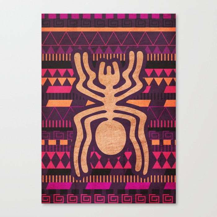 Nazca Spider Canvas Print