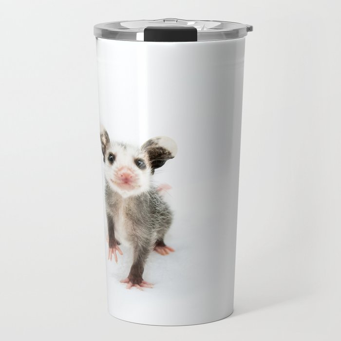 Baby Opossum Smile Travel Mug