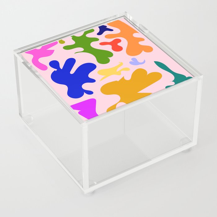 15 Henri Matisse Inspired 220527 Abstract Shapes Organic Valourine Original Acrylic Box