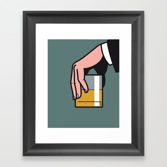Pop Icon - Madmen 2 Framed Art Print